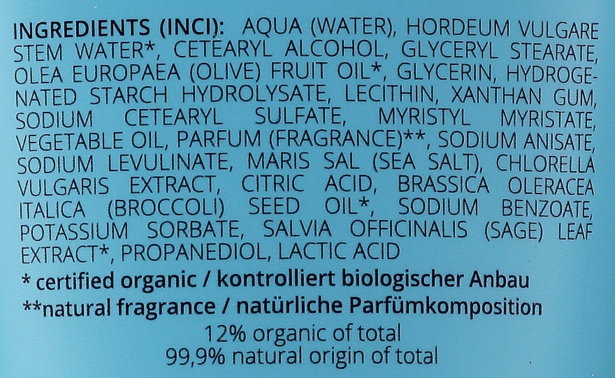 Conditioner mit Algen und Meersalz - GRN Alga & Sea Salt Conditioner — Bild N2