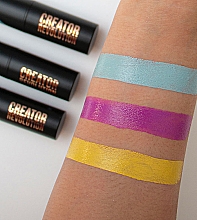 Make-up Set - Makeup Revolution Creator Fast Base Paint Stick Set Light Blue, Purple & Yellow — Bild N3