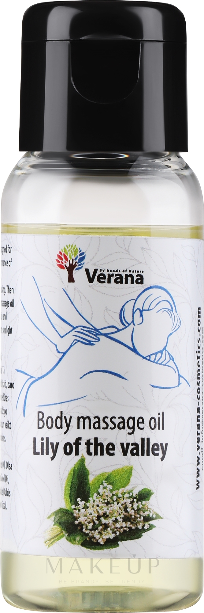 Körpermassageöl Lily Of The Valley Flower - Verana Body Massage Oil  — Bild 30 ml