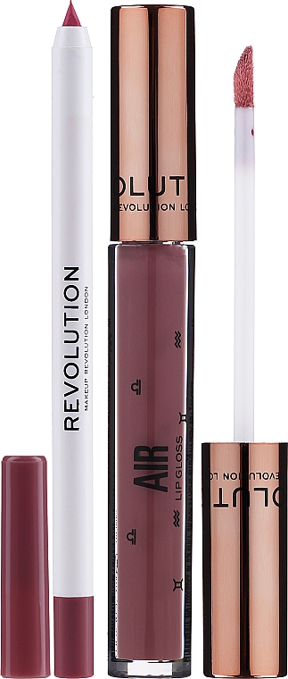 Lippenset (Lipgloss 3ml + Lippenkonturenstift 1g) - Makeup Revolution Fantasy Lip Kit — Bild N6