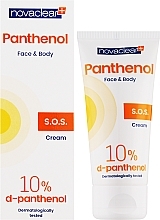 After Sun Creme für Gesicht und Körper mit 10% D-Panthenol - Novaclear Panthenol S.O.S Face Body Cream After Sunbath — Bild N2