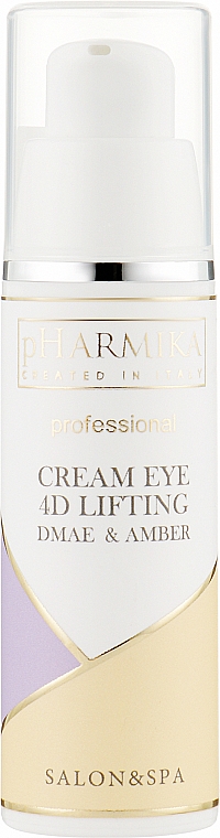 Augencreme mit 4D-Lifting-Effekt - pHarmika Cream Eye 4 D Lifting Dmae & Amber — Bild N1