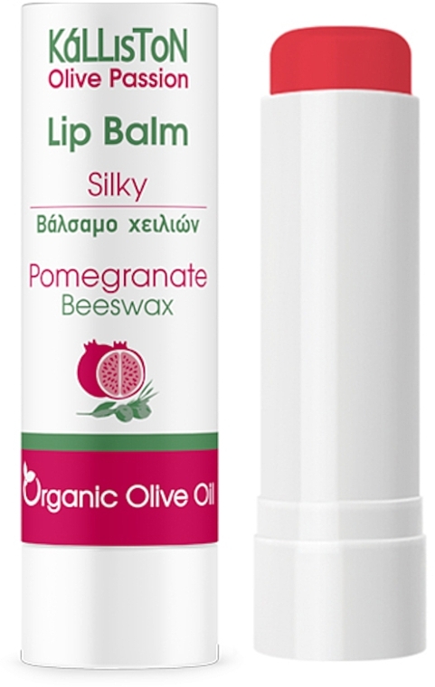 Lippenbalsam mit Granatapfelextrakt - Kalliston Lip Balm Silky Pomegranate — Bild N1