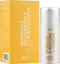 Feuchtigkeitsspendendes und regenerierendes Gesichtsserum - Marie Fresh Cosmetics — Bild N16