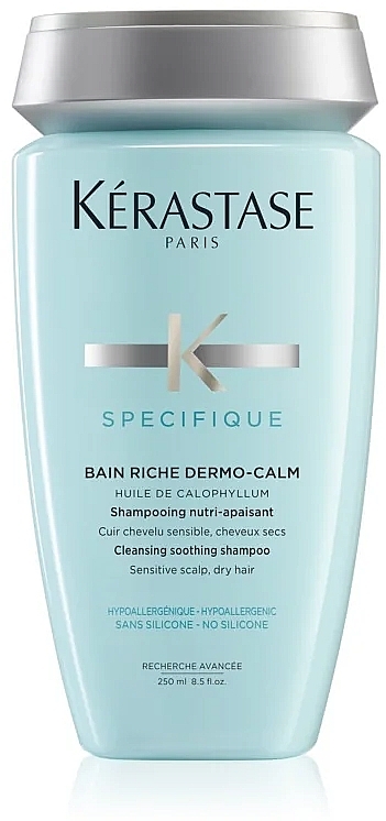 Pflegeshampoo für sensible Kopfhaut und trockenes Haar - Kerastase Specifique Bain Riche Dermo Calm — Bild N1