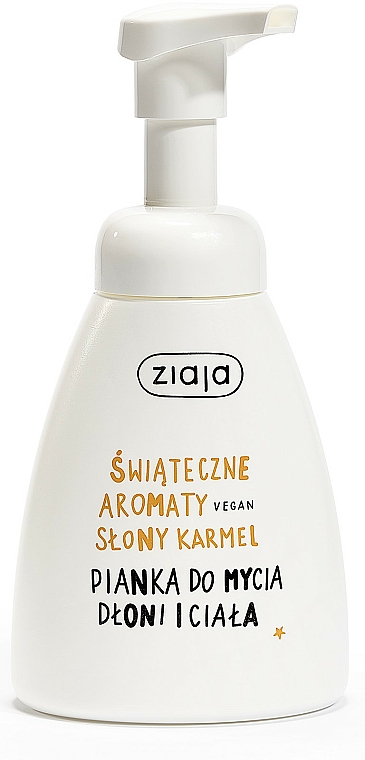 Waschschaum für Körper und Hände mit Duft nach gesalzenem Karamell - Ziaja — Bild N1