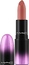 Düfte, Parfümerie und Kosmetik Lippenstift mit Arganöl für ein satin-weiches Finish - M.A.C. Love Me Lipstick