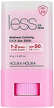 Düfte, Parfümerie und Kosmetik Sonnenschutz-Stick LSF 50+ - Holika Holika Less on Skin Redness Calming CICA Sun Stick SPF50+