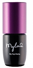 Düfte, Parfümerie und Kosmetik UV Nagelüberlack mit Matteffekt - MylaQ My Top Matte