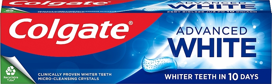 Aufhellende Zahnpasta - Colgate Advanced White Whiter Teeth In 14 Days! — Bild N1