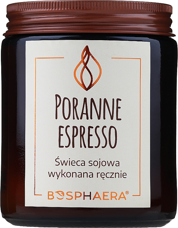 Soja-Duftkerze Morning Espresso - Bosphaera Morning Espresso — Bild N1
