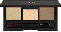 Düfte, Parfümerie und Kosmetik Augenbrauen-Palette - Mia Makeup Set & Define Eyebrow Palette