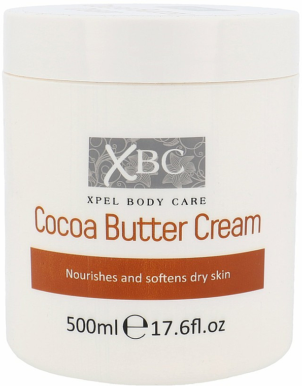 Pflegende und aufweichne Körpercreme mit Kakaobutter - Xpel Marketing Ltd Body Care Cocoa Butter Cream