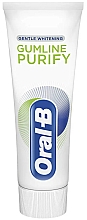 Aufhellende Zahnpasta gegen Plaque - Oral-B Gumline Purify Gentle Whitening Toothpaste — Bild N3