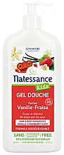 Düfte, Parfümerie und Kosmetik Bio-Duschgel - Natessance Kids Vanilla Strawberry Shower Gel