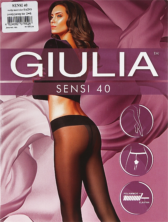 Damenstrumpfhose Sensi Vita Bassa 40 den, daino - Giulia — Bild N1