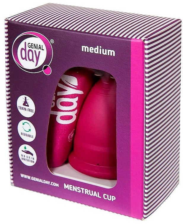 Menstruationstasse M - Genial Day Menstrual Cup — Bild N1