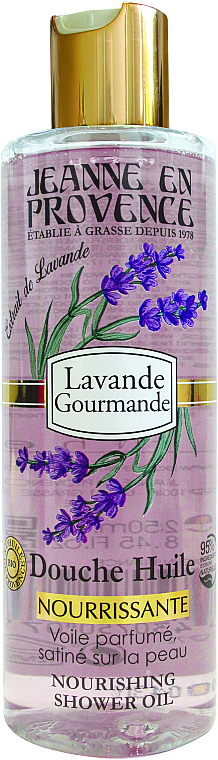 Feuchtigkeitsspendendes Duschöl mit Lavendelextrakt - Jeanne en Provence Lavende Nourishing Shower Oil — Bild N1