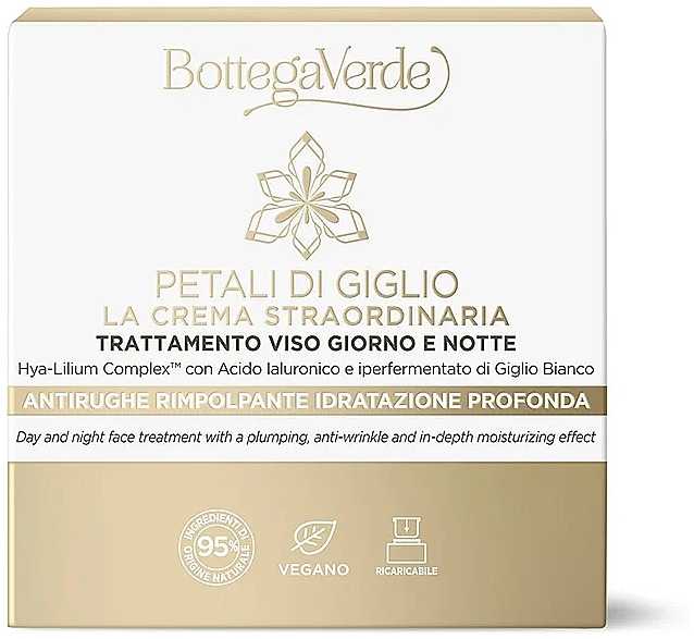 Gesichtscreme - Bottega Verde Petali Di Giglio Day And Night Face Treatment — Bild N2