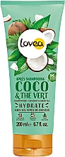 Düfte, Parfümerie und Kosmetik Conditioner mit Kokosnuss und grünem Tee - Lovea Conditioner Coconut & Green Tea