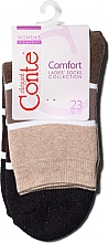 Düfte, Parfümerie und Kosmetik Socken für Damen Comfort, schokoladenbraun - Conte