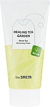 Düfte, Parfümerie und Kosmetik Gesichtsreinigungsschaum mit grünem Tee - The Saem Healing Tea Garden Green Tea Cleansing Foam