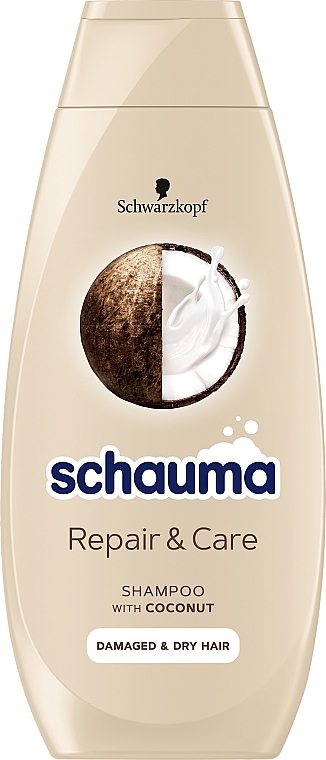Shampoo mit Sheabutter - Schwarzkopf Schauma Repair & Care Shampoo — Bild N1