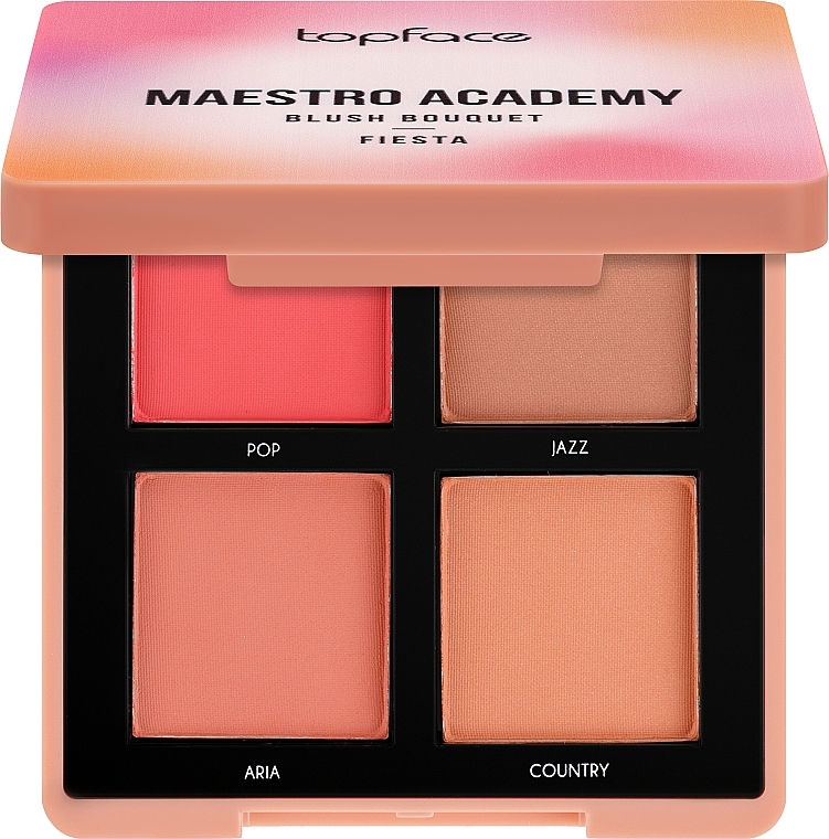 Rouge-Palette - Topface Maestro Academy Blush Bouquet — Bild N1