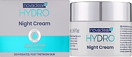 Feuchtigkeitsspendende Nachtcreme-Maske mit 10% Hyaluronsäure und Hydromanil - Novaclear Hydro Night Cream — Bild N2