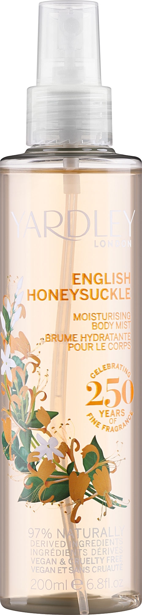 Yardley English Honeysuckle - Körpernebel — Bild 200 ml