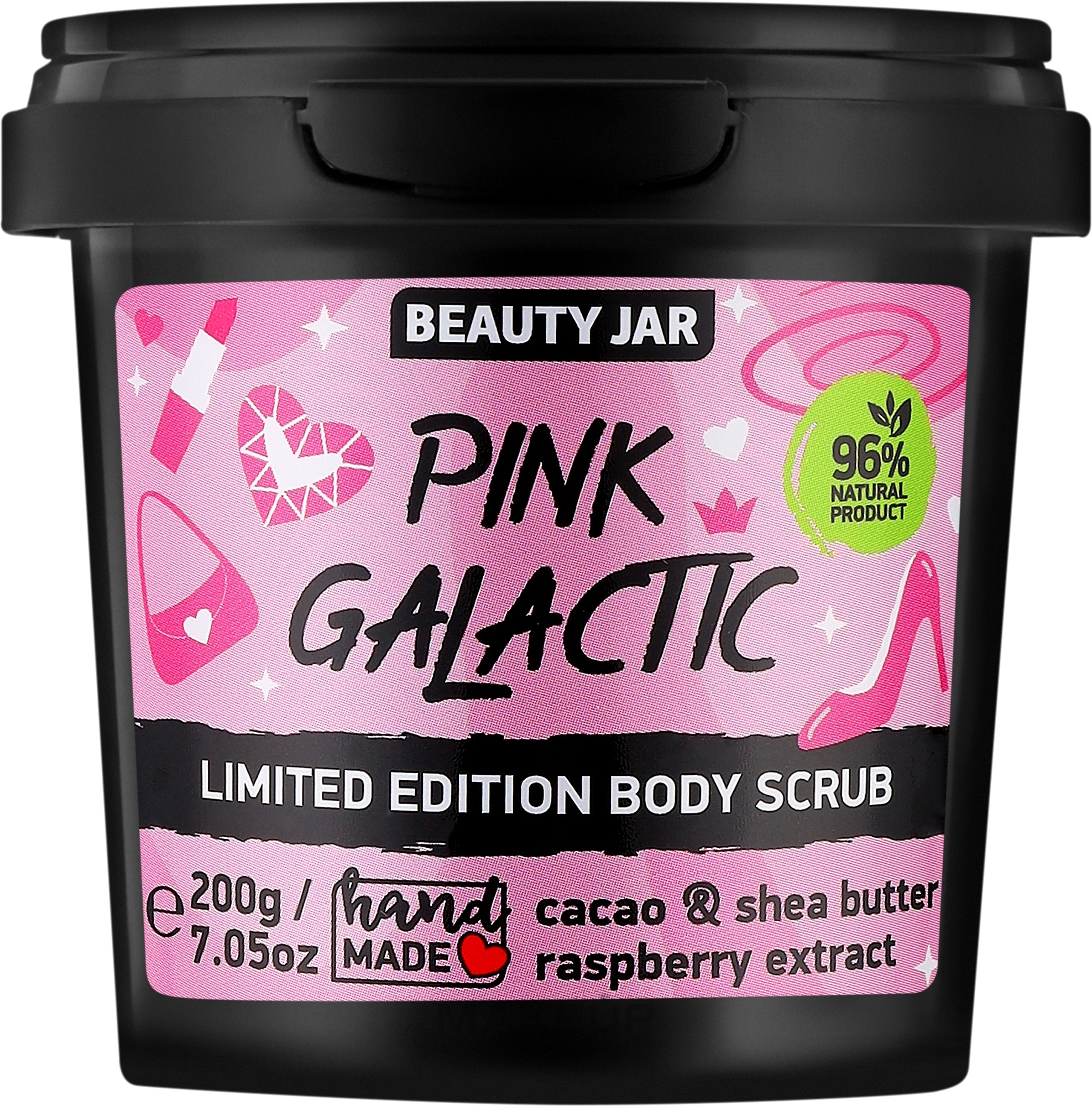 Körperpeeling - Beauty Jar Pink Galactic Body Scrub  — Bild 200 g