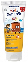 Wasserfeste Sonnenschutzlotion für Kinder SPF 50+ - Frezyderm Kids Suncare Lotion SPF50+ — Bild N1