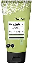 Düfte, Parfümerie und Kosmetik 2in1 Maske-Conditioner für dünnes und empfindliches Haar - Marion Basic