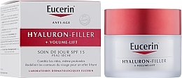 Tagescreme für trockene Haut SPF 15 - Eucerin Hyaluron-Filler+Volume-Lift Day Cream SPF15 — Bild N2