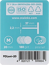 Padiküre-Disk PRO Größe M 20 mm - Staleks Pro — Bild N2