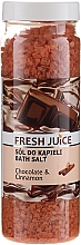 Badesalz Schokolade & Zimt - Fresh Juice Chocolate & Cinnamon — Bild N3