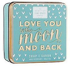 Parfümierte Körperseife - Scottish Fine Soaps Love You To The Moon And Back Soap In A Tin — Bild N1