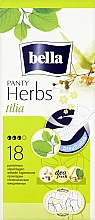Düfte, Parfümerie und Kosmetik Slipeinlagen Panty Herbs Tilia 18 St. - Bella