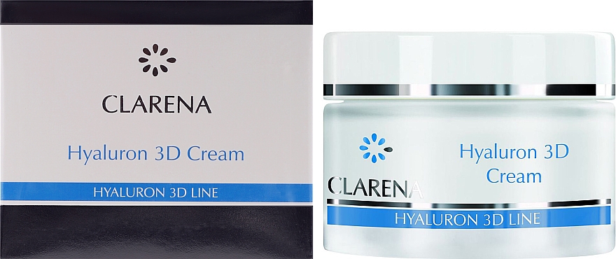 Ultra-feuchtigkeitsspendende Gesichtscreme mit Hyaluronsäure - Clarena Hyaluron 3D Cream — Bild N2