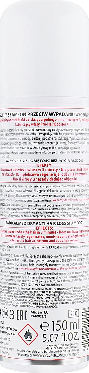 Trockenshampoo gegen Haarausfall - Farmona Radical Med Dry Shampoo From Hair Loss — Bild N2
