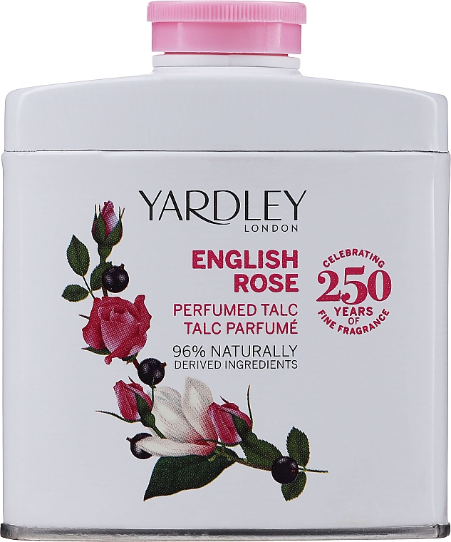 Parfümiertes Talkum mit Rosenduft - Yardley London English Rose Perfumed Talc Women