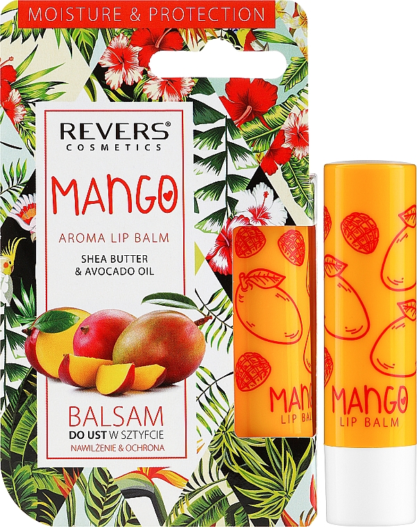 Lippenbalsam mit Mangogeschmack - Revers Cosmetics Lip Balm Mango — Bild N2
