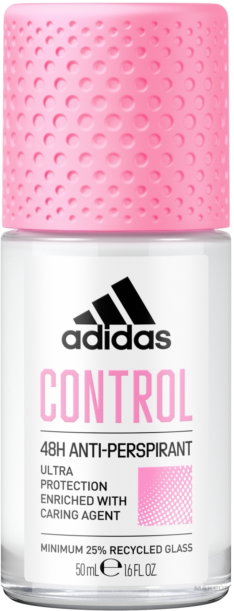 Deodorant Antitranspirant für Damen - Adidas Control 48H Anti-Perspirant Deodorant Roll-On — Bild 50 ml