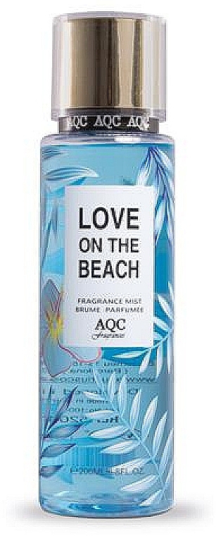 Parfümierter Körpernebel - AQC Fragrances Love On The Beach Island Body Mist — Bild N1