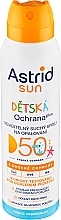 Trockenes Sonnenschutzspray - Astrid Sun Kids SPF 50 Invisible Dry Spray  — Bild N1