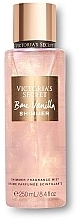 Düfte, Parfümerie und Kosmetik Parfümiertes Körperspray mit schimmerndem Effekt - Victoria's Secret Bare Vanilla Shimmer Fragrance Mist