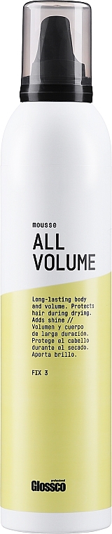 Haarmousse für mehr Volumen - Glossco All Volume Mousse — Bild N1