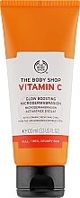 Gesichtspeeling für stumpfe und müde Haut mit Vitamin C - The Body Shop Vitamin C Glow Boosting Microdermabrasion — Bild N1