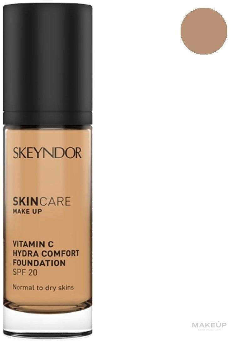 Feuchtigkeitsspendende Foundation mit Vitamin C SPF20 - Skeyndor SkinCare Make Up Vitamin C Hydra Comfort Foundation — Bild 03