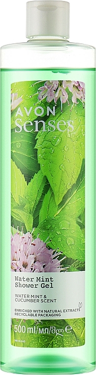 Duschgel Minzfrische - Avon Senses Water Mint Shower Gel — Bild N1